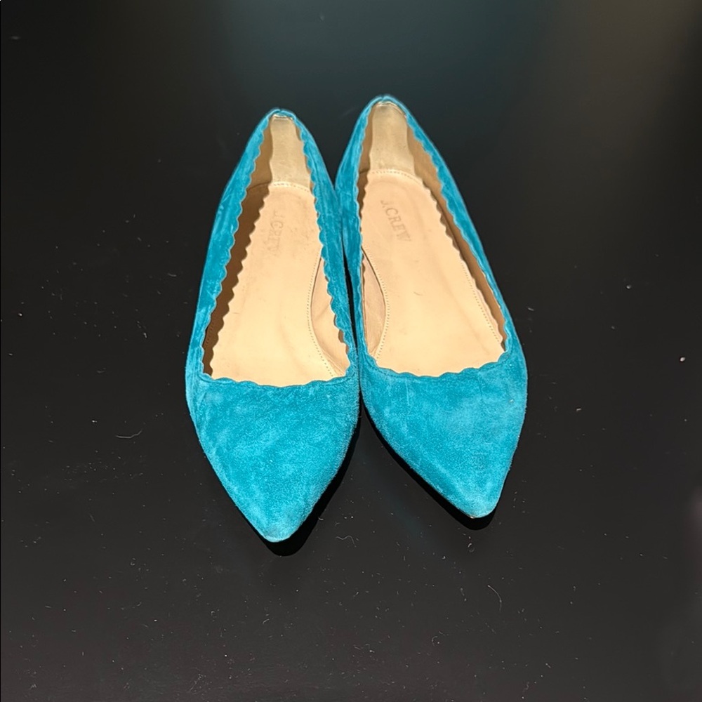 AQUA Suede Women's Flats JCrew